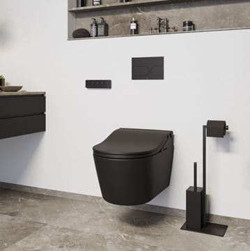CONCEPT 300 WASHLET RW bidetové sedátko, kulaté, SoftClose, matná černá TCF801EBG#MBL Obrázek - fotka