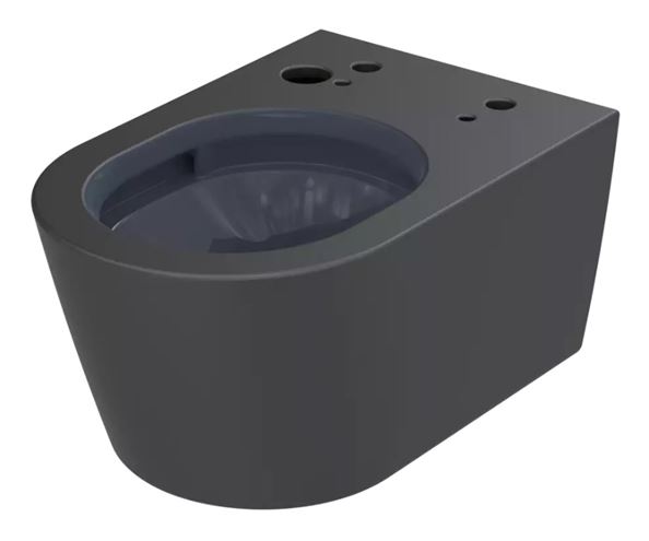CONCEPT 300 závěsné WC pro bidetové sedátko TOTO WASHLET RW, Tornado Flush splachování, matná černá CW542ERY#MBL Obrázek - Hlavní obrázek