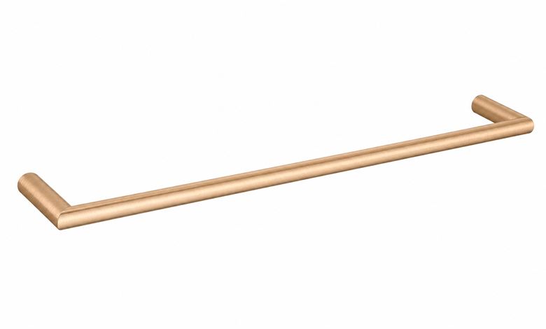 CRISTINA držák ručníku 600 mm, PVD, kartáčované růžové zlato CRIAB46034P Obrázek - Hlavní obrázek