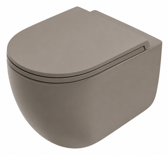 ARTCERAM VITA/SOLIDA WC sedátko, SoftClose, brown matera FLA016 41,71 Obrázek - fotka