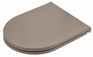 ARTCERAM VITA/SOLIDA WC sedátko, SoftClose, brown matera