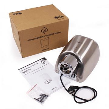 JET DRYER BOOSTER horkovzdušný osoušeč rukou, automatický, kartáčovaná nerez ocel 8596220009340 Obrázek - fotka