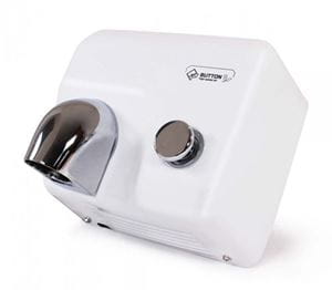 JET DRYER BUTTON horkovzdušný osoušeč rukou, manuální, bílá