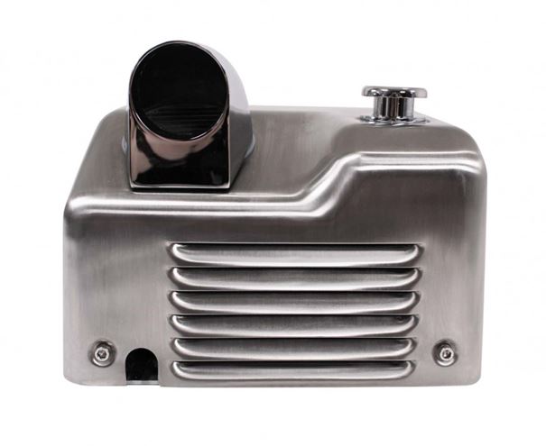 JET DRYER BUTTON horkovzdušný osoušeč rukou, manuální, kartáčovaná nerez ocel 8596220009272 Obrázek - fotka