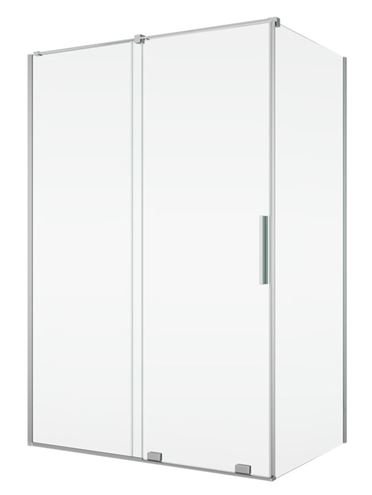RONAL AMALIA D35F1 boční stěna 90x200 cm, aluchrom/čiré sklo D35F1 090 50 07 Obrázek - fotka