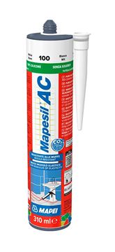 MAPEI MAPESIL AC silikonový těsnící tmel 310 ml, londýnská šedá