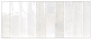 SAVOIA ARTISAN obklad 25x60 cm, lesk reliéf, bianco