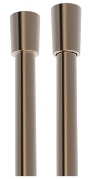 HANSA sprchová hadice 1250 mm, hladká, s ochranou proti překroucení, broušený bronz