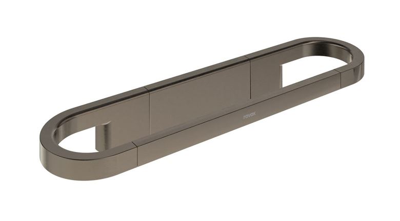 RAVAK CHROME II CR II 310.20GB držák ručníku 320 mm, kartáčovaný grafit X07P1607 Obrázek - Hlavní obrázek