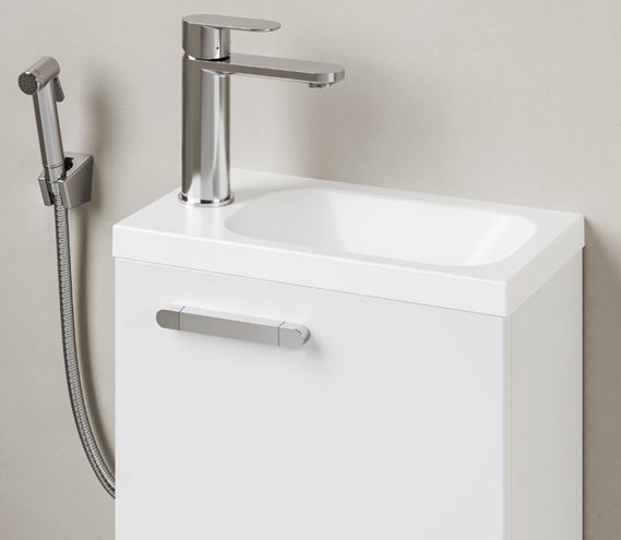 RAVAK CHROME II CR II 112.00CR umyvadlová stojánková baterie, s bidetovou sprškou, lesklý chrom X070450 Obrázek - fotka