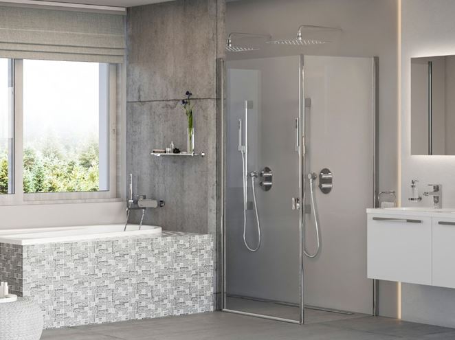 RAVAK CHROME 982.02CR horní sprcha 400x400 mm, lesklý chrom X07P666 Obrázek - fotka