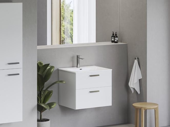 RAVAK CHROME SLIM 70 umyvadlo 70,5 cm, s otvorem pro baterii a přepadem XJX01170002 Obrázek - fotka