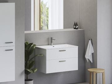 RAVAK CHROME SLIM umyvadlo 80,5 cm, s otvorem pro baterii a přepadem XJX01180002 Obrázek - fotka