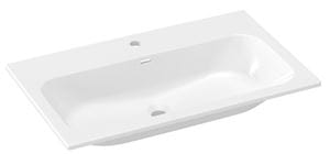 RAVAK CHROME SLIM umyvadlo 80,5 cm, s otvorem pro baterii a přepadem