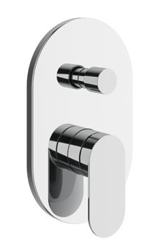 RAVAK CHROME II CR II 065.00CR.O2.RB07 vanová podomítková baterie, s přepínačem, lesklý chrom