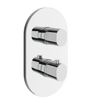 RAVAK CHROME II CR II 067.00CR.O3.RB071 podomítková termostatická baterie, pro 3 spotřebiče, lesklý chrom