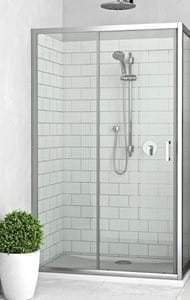 ROTH LEGA LINE LLD2/1500 sprchové dveře 150x190 cm, posuvné, brillant/sklo transparent