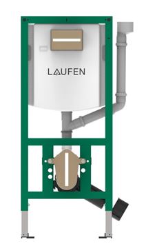 LAUFEN INEO montážní prvek INEOLINK pro WC 112 cm, se splachovací nádržkou H9201180000001 Obrázek - fotka