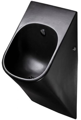 ARTCERAM LA FONTANA 2.0 pisoár, zadní přívod vody, Saniglaze, nero matt LFO002 17,34 Obrázek - Hlavní obrázek