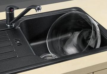 BLANCO FAVOS MINI granitový dřez 780x435 mm, otočný, odkapávač, antracit 518186 Obrázek - fotka