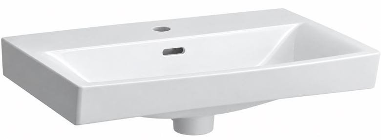 LAUFEN PRO N umyvadlo 60 cm, s otvorem pro baterii a přepadem H8109560001041 Obrázek - Hlavní obrázek