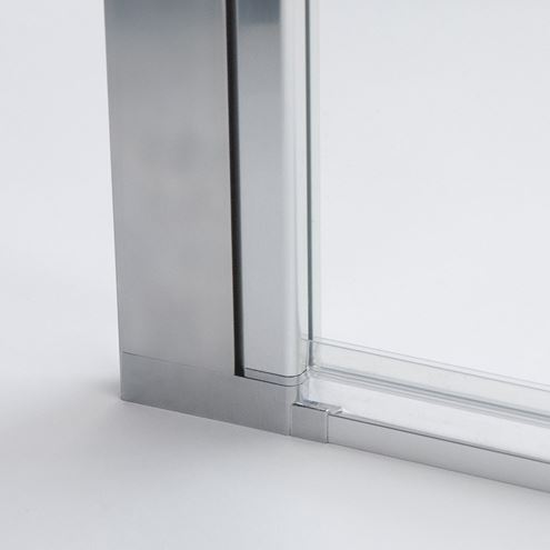ROTH LIMAYA LINE LYP2/1000 sprchové dveře 100x195 cm, lítací, brillant/sklo transparent 1135008224 Obrázek - fotka