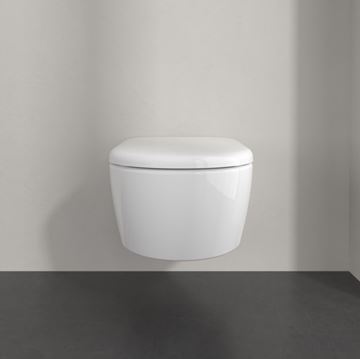 VILLEROY & BOCH SKYLA závěsné WC, se SoftClosing sedátkem, TwistFlush splachování, alpská bílá 5656CL01 Obrázek - fotka