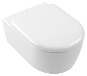 VILLEROY & BOCH SKYLA závěsné WC, se SoftClosing sedátkem, TwistFlush splachování, alpská bílá