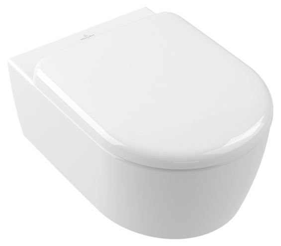 VILLEROY & BOCH SKYLA závěsné WC, se SoftClosing sedátkem, TwistFlush splachování, alpská bílá 5656CL01 Obrázek - Hlavní obrázek