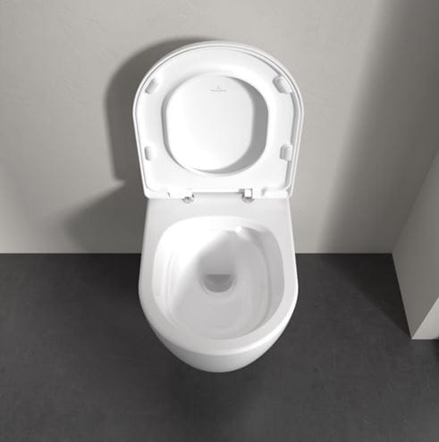 VILLEROY & BOCH SKYLA závěsné WC, se SoftClosing sedátkem, TwistFlush splachování, CeramicPlus, alpská bílá 5656CLR1 Obrázek - fotka