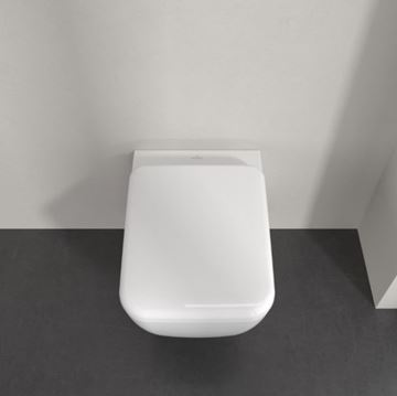VILLEROY & BOCH SKYLA závěsné WC, se SoftClosing sedátkem, TwistFlush splachování, CeramicPlus, alpská bílá 4682CLR1 Obrázek - fotka