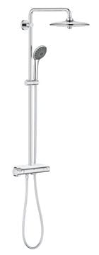 GROHE VITALIO JOY SYSTEM 260 sprchový set s termostatickou baterií, horní sprcha, ruční sprcha se 3 proudy, tyč, hadice, chrom