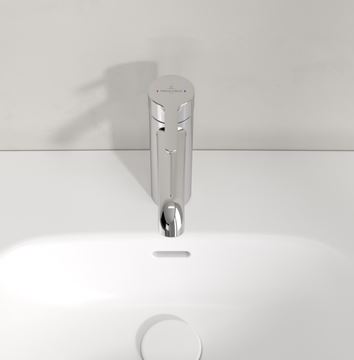 VILLEROY & BOCH SKYLA umyvadlová stojánková baterie, s odtokovou soupravou, chrom  TVW11600500061 Obrázek - fotka