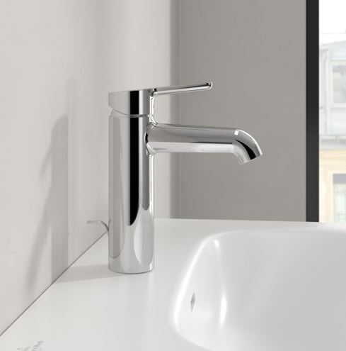 VILLEROY & BOCH SKYLA umyvadlová stojánková baterie, s odtokovou soupravou, chrom  TVW11600500061 Obrázek - fotka