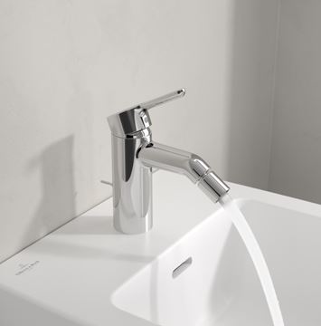 VILLEROY & BOCH SKYLA bidetová stojánková baterie, s odtokovou soupravou, chrom TVB11600100061 Obrázek - fotka