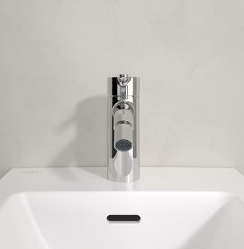 VILLEROY & BOCH SKYLA bidetová stojánková baterie, s odtokovou soupravou, chrom TVB11600100061 Obrázek - fotka