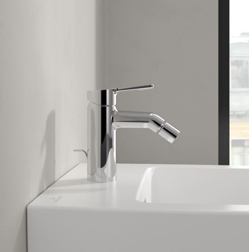 VILLEROY & BOCH SKYLA bidetová stojánková baterie, s odtokovou soupravou, chrom TVB11600100061 Obrázek - fotka
