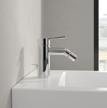 VILLEROY & BOCH SKYLA bidetová stojánková baterie, s odtokovou soupravou, chrom TVB11600100061 Obrázek - fotka