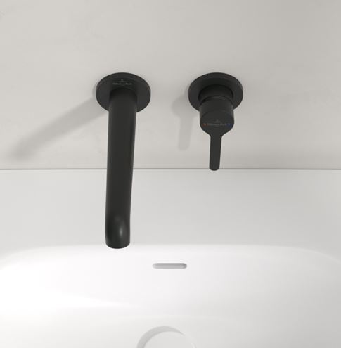 VILLEROY & BOCH SKYLA umyvadlová podomítková baterie, matná černá  TVW116001000K5 Obrázek - fotka