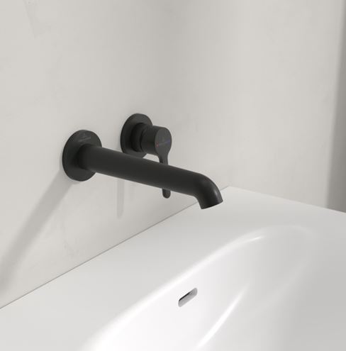 VILLEROY & BOCH SKYLA umyvadlová podomítková baterie, matná černá  TVW116001000K5 Obrázek - fotka