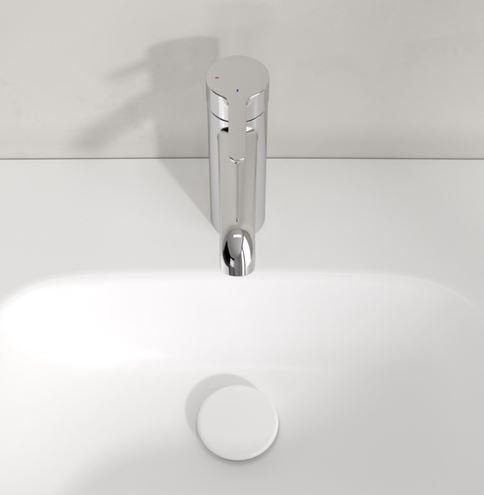 VILLEROY & BOCH SKYLA umyvadlová stojánková baterie, CoolStart, chrom TVW11600200061 Obrázek - fotka