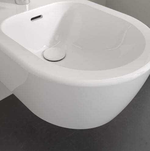 VILLEROY & BOCH SKYLA závěsný bidet, CeramicPlus, alpská bílá 448200R1 Obrázek - fotka