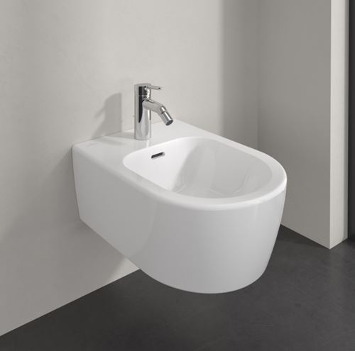 VILLEROY & BOCH SKYLA závěsný bidet, CeramicPlus, alpská bílá 448200R1 Obrázek - fotka