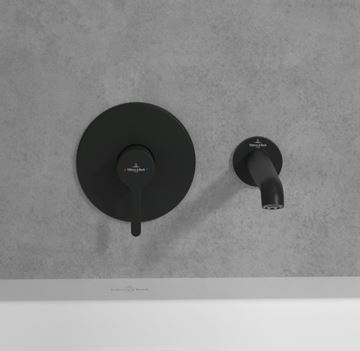 VILLEROY & BOCH SKYLA vanová vpust, matná černá TVT116001000K5 Obrázek - fotka