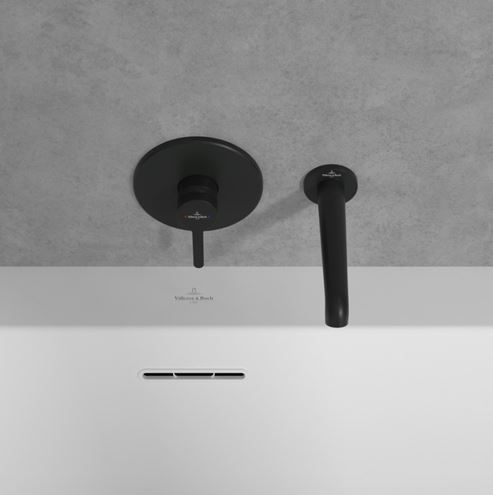 VILLEROY & BOCH SKYLA vanová vpust, matná černá TVT116001000K5 Obrázek - fotka