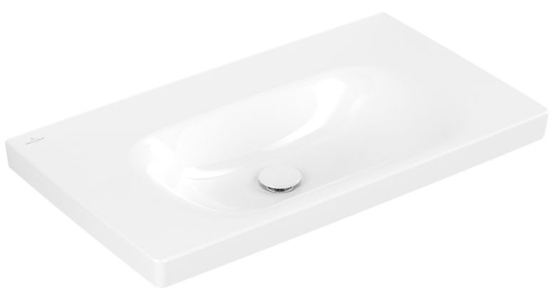 VILLEROY & BOCH SKYLA umyvadlo 80 cm, bez přepadu, alpská bílá 5A518301 Obrázek - fotka
