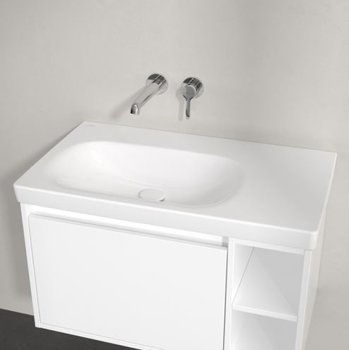 VILLEROY & BOCH SKYLA umyvadlo 80 cm, bez přepadu, alpská bílá 5A52L401 Obrázek - fotka