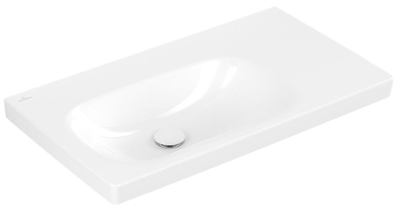 VILLEROY & BOCH SKYLA umyvadlo 80 cm, bez přepadu, alpská bílá 5A52L401 Obrázek - fotka