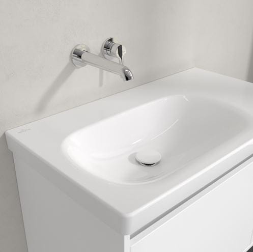 VILLEROY & BOCH SKYLA umyvadlo 80 cm, bez přepadu, CeramicPlus, alpská bílá 5A52L4R1 Obrázek - fotka