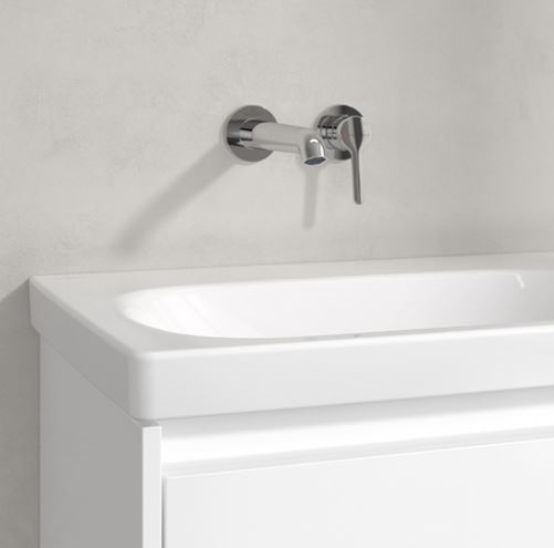 VILLEROY & BOCH SKYLA umyvadlo 80 cm, bez přepadu, CeramicPlus, alpská bílá 5A52L4R1 Obrázek - fotka